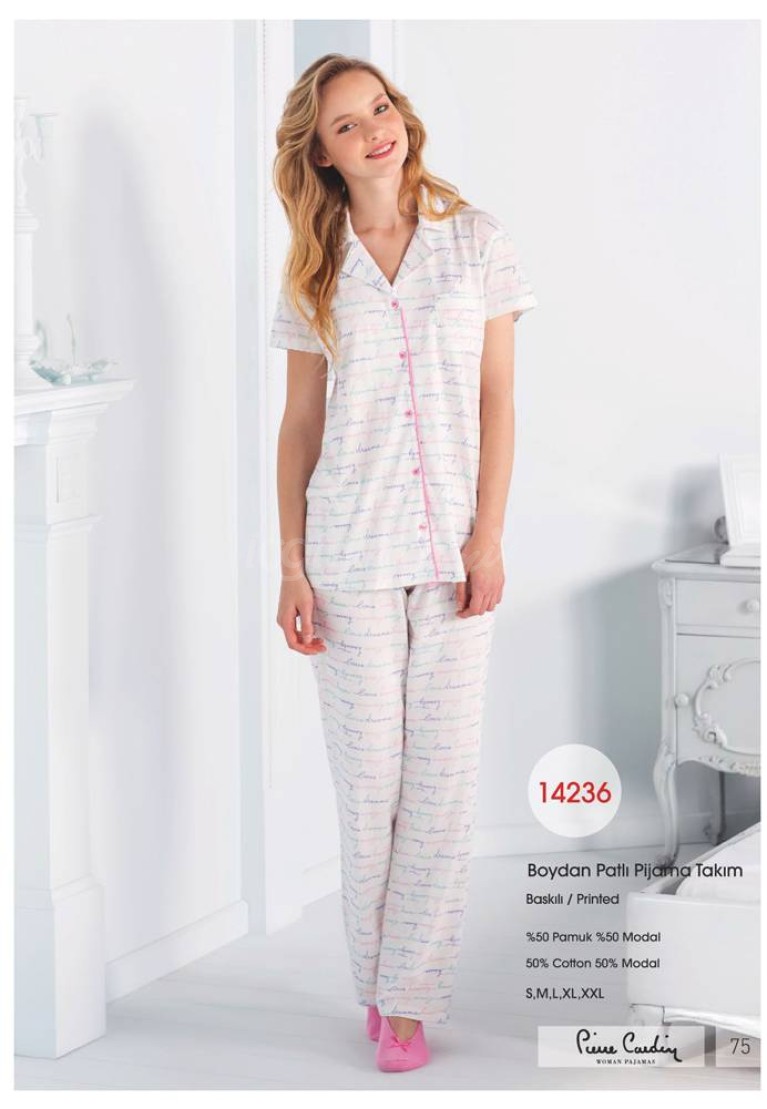 Pierre Cardin Bayan Yazlık Tunik Tayt Takım 14233