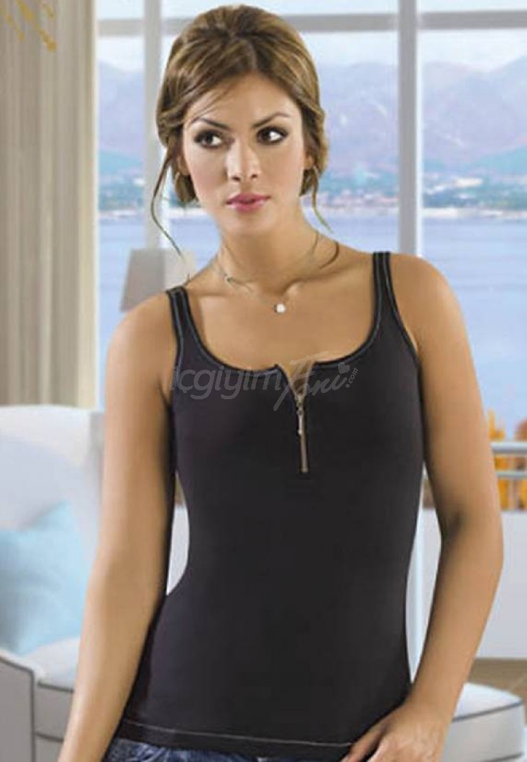 Anıt İç Giyim Fermuarlı Spor Body 2190