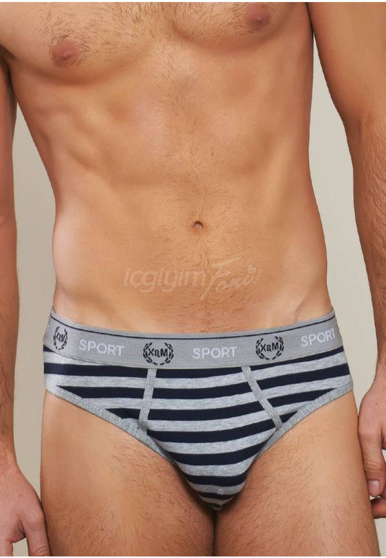 X-Man İç Giyim LİKRALI Erkek Slip 754