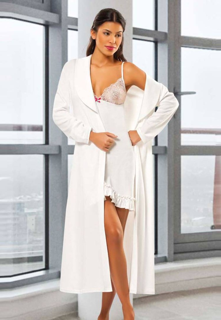 Gümüş Bayan Yazlık Pijama Takım 9151
