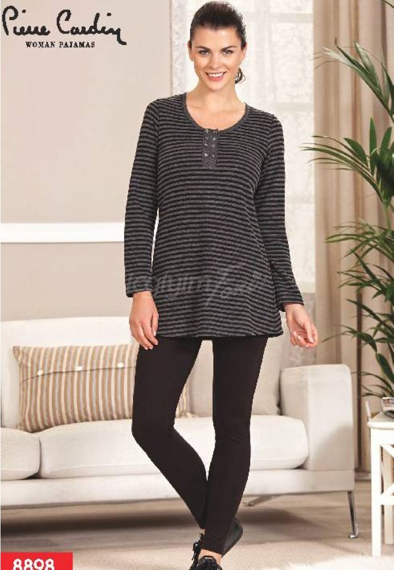 Pierre Cardin Ev Giysisi Tunik Tayt Takım 8898