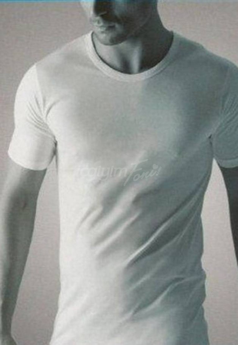 Penye Mood Erkek Klasik G Yaka T-Shirt 3077