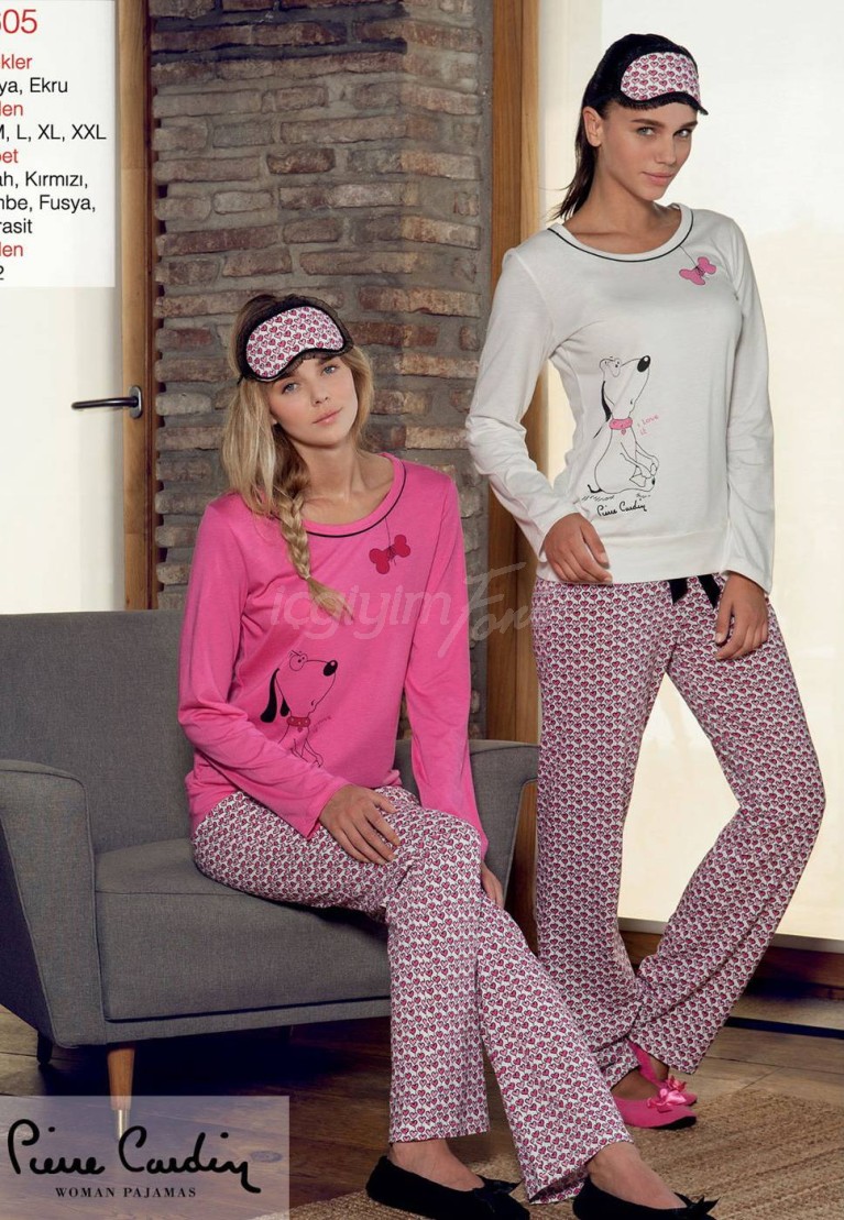 Pierre Cardin Minik Kalp 0 Yaka Pijama Takımı 8605