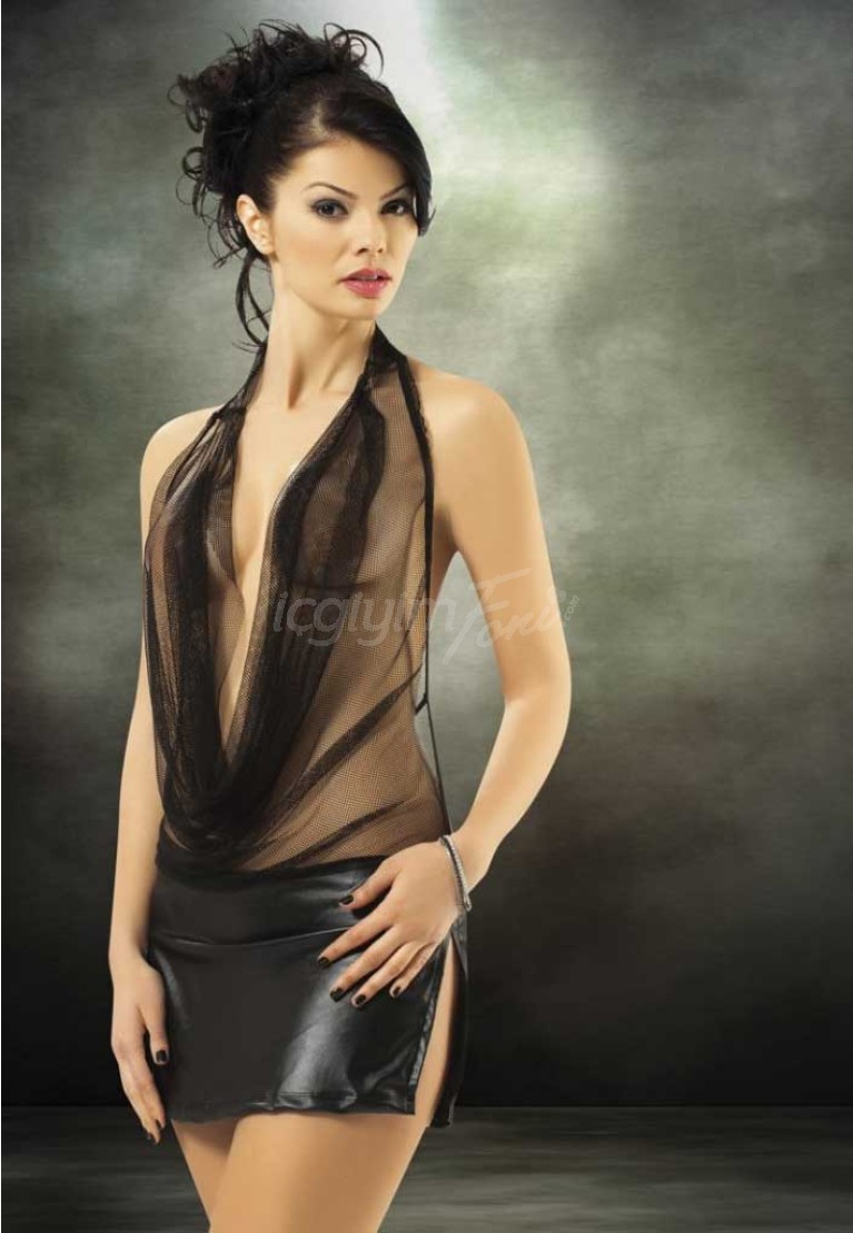 Maranda Deri Etekli Babydoll 5140