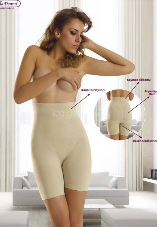 Bella Donna Bayan Paçalı Bel Korse 4102