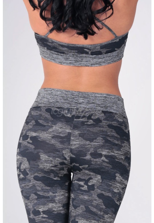 Mite Love Kadın Fitness 2li Tayt Takım Siyah ML-6026