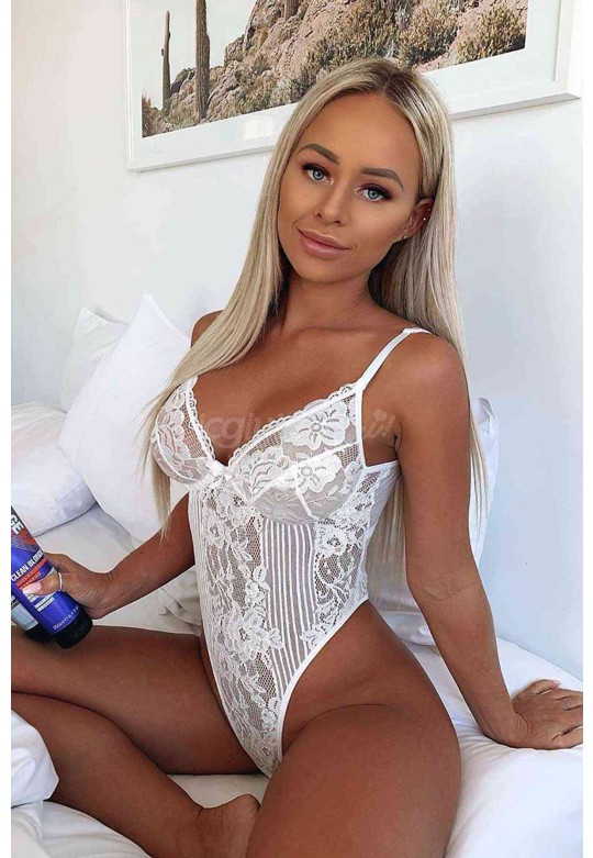 Merry See Sexy Body Fantazi İç giyim Beyaz MS2517-Beyaz