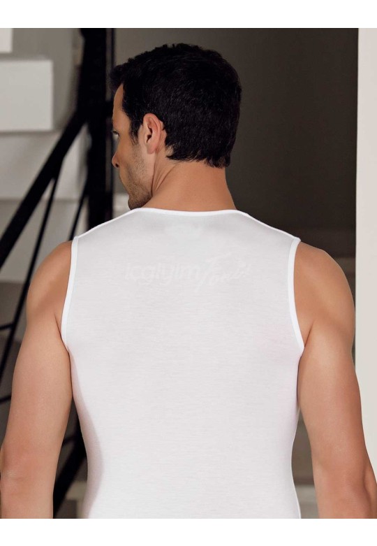 Şahinler Likralı Modal Spor Atlet Beyaz ME117-BY