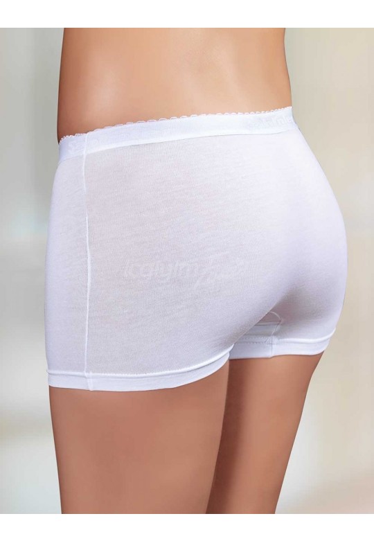 Şahinler Likralı Boxer Şort Beyaz MB3022-BY