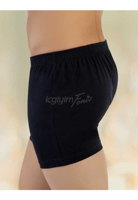 Şahinler Penye Düğmeli Boxer Siyah ME010-SH