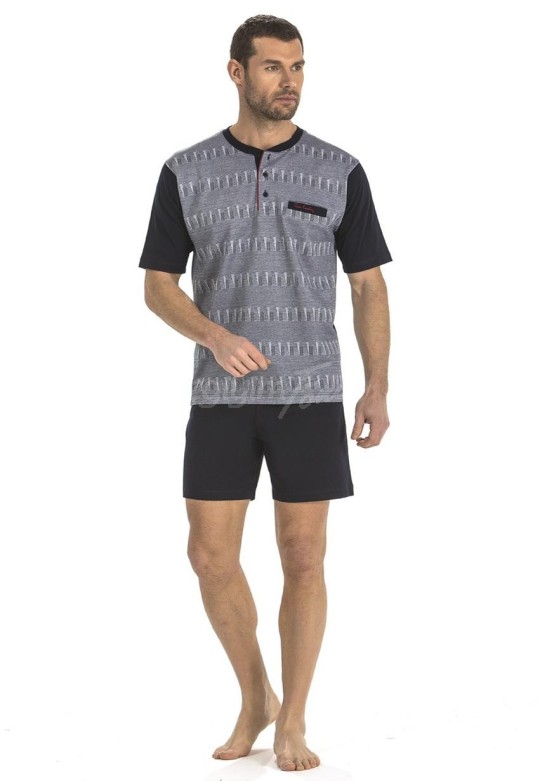 Pierre Cardin 3 Lü Pijama Set 60 2 Jakarlı 5188