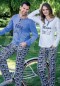 Yeni İnci Desenli Pijama Takım BPJ1380