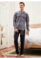 Bone Club Yakalı Pijama Takımı 4683-2