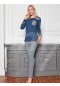 Bone Club Çizgili Spor Pijama Takımı 4818