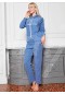 Bone Club Kırçıllı Polar Pijama Takımı 4824