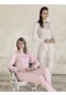 Artış Desenli Pijama Takım  -3215