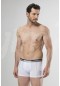 Cacharel 2 Li Baskılı Boxer  1323/BEYAZSİYAH