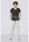 Cacharel Erkek Kısa Kollu Poplin Pijama Takım  2185/OLIVE