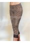 Şahinler Leopar Desenli Likralı Süprem Tayt Leopar MB291-LEO