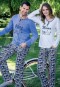 Yeni İnci Desenli Pijama Takım BPJ1380