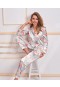 Nurteks 2 Li Saten Pijama Takım 5654