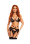 Dantelli Fantezi Jartiyer Takım - 50561
