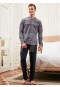 Bone Club Yakalı Pijama Takımı 4683-2