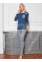Bone Club Çizgili Spor Pijama Takımı 4818