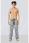 Cacharel Erkek Kareli Tek Alt Pijama  2179/YEŞİL