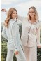 Bone Club Justine Önden Düğmeli Pijama Takımı 5125