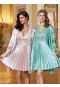 Nurteks Kimono Gecelik Sabahlık Takım 5338