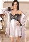 Nurteks Saten Kimono Takım  5344