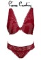 Pierre Cardin Balenli Destekli Bralet Sütyen Takım 4617_BORDO