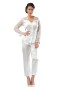 Sistina Saten Çeyizlik Pijama Takım 1602
