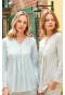 Bone Club Uzun Kollu Lohusa Hamile Pijama Takım 5130
