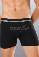Anıt İç Giyim Çizgili Likralı Erkek Boxer 1252