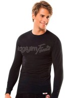 Jiber Sıfır Yaka Uzun Kollu Erkek T-shirt 131