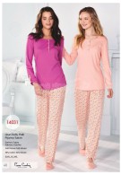 Pierre Cardin Bayan Uzun Kollu Patlı Pijama Takımı 14031
