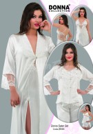 Donna Bayan 6'lı Saten Set 2044S