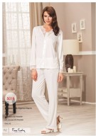 Pierre Cardin Bayan Boydan Patlı Pijama Takım 5018