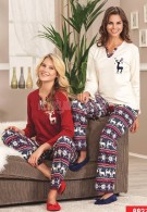 Pierre Cardin Sahte Patlı Pijama Takım 8827