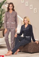 Pierre Cardin Boydan Patlı Pijama Takım 8858