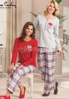 Pierre Cardin Uzun Patlı Pijama Takım 8820