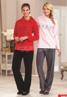 Pierre Cardin Polar Pijama Takım 8892
