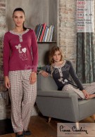 Pierre Cardin Love Nakışlı Patlı Pijama Takımı 8615
