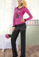 Anıt İç Giyim Baskılı Pijama Takım 4322